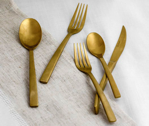 Cubiertos Venecia Gold