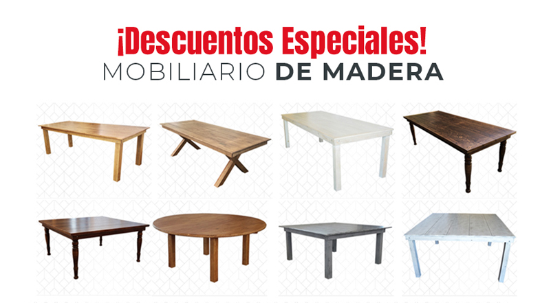 Promociones de Mayo 2025 en venta de equipo y mobiliario en eventa 