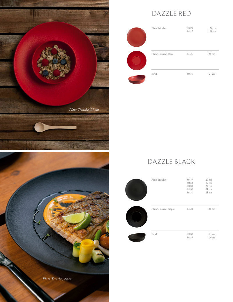 VENTA VAJILLAS DAZZLE RED